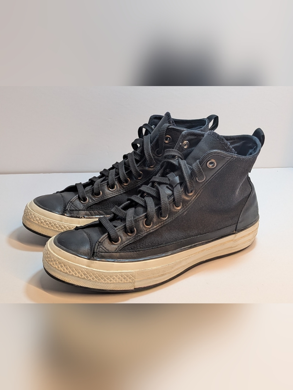 Haven x Converse Chuck 70 High Black Egret Size 8 Approx Leather High Top - Picture 3 of 9